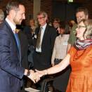 17 March: The Crown Prince attends the opening of the 72nd Norwegian Library Meeting (Photo: Jens-Chr. Strandos)